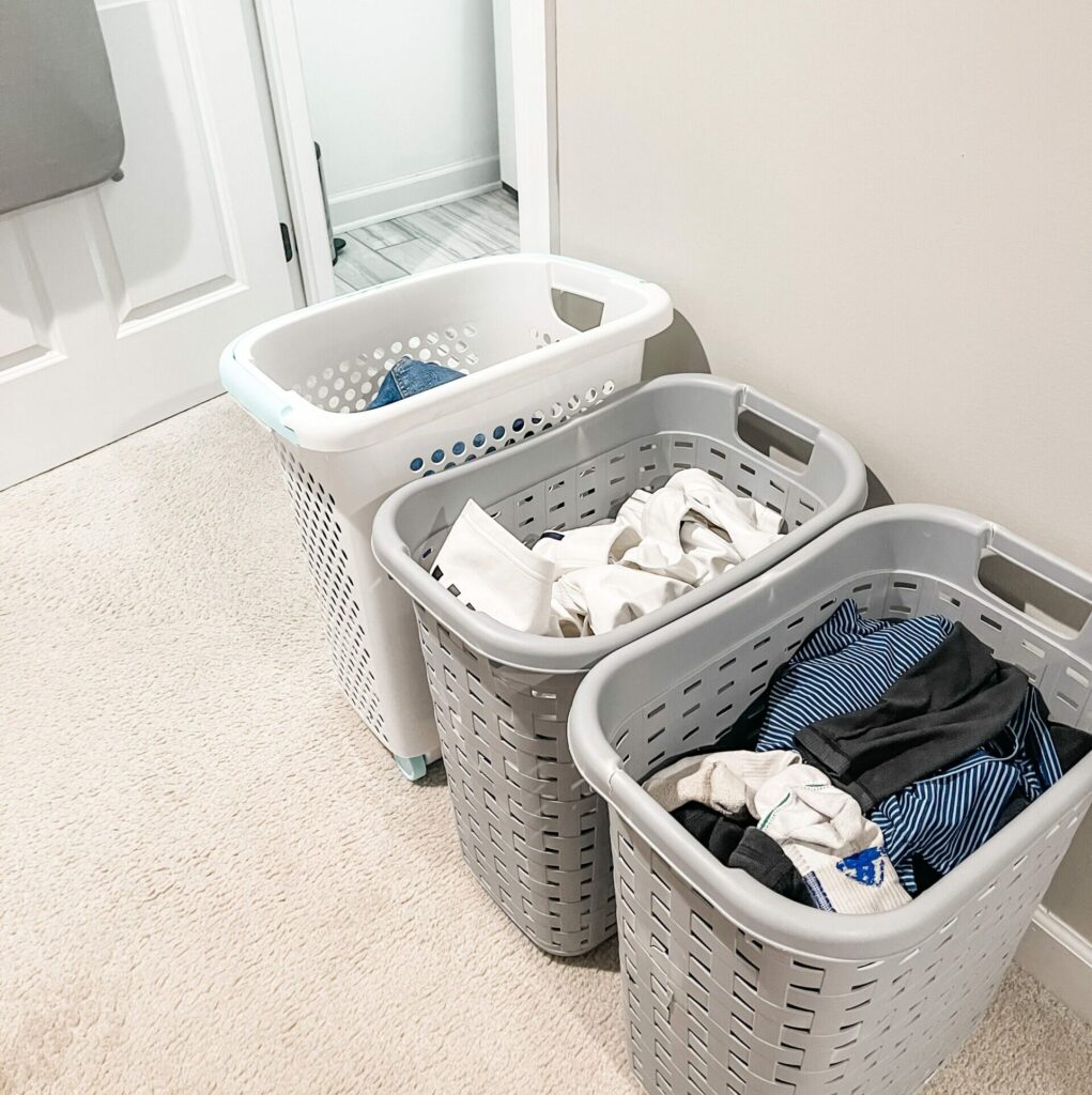 sorting clothes before washing laundry tips for beginners